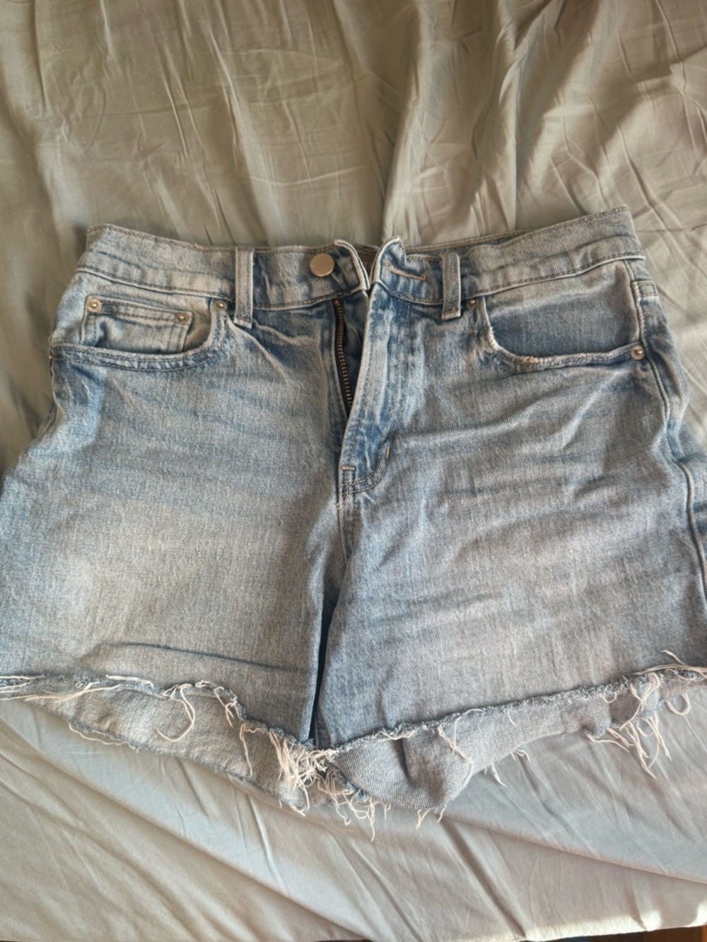 Just USA Light Blue Distressed Jeggings